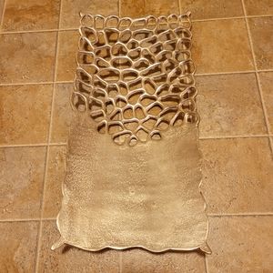 Sagebrook Home Brushed Silver Decor